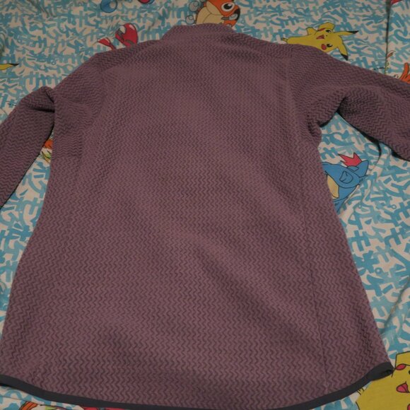 Patagonia R1 Air Zip-Neck Women's Large Lightweight Smoky Mauve Jacket 40250 - Picture 7 of 7